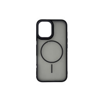 Чохол накладка Matte Corrugated Camera with MagSafe iPhone 16 Black