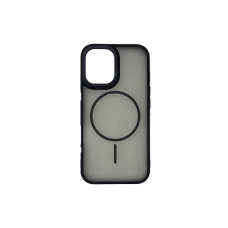 Чехол накладка Matte Corrugated Camera with MagSafe iPhone 16 Black