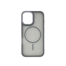 Чехол накладка Matte Corrugated Camera with MagSafe iPhone 16 Grey