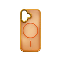 Чохол накладка Matte Corrugated Camera with MagSafe iPhone 17 Orange
