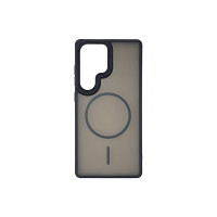 Чохол накладка Matte Corrugated Camera with MagSafe Samsung S24 Ultra Чорний