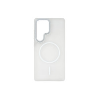 Чохол накладка Matte Corrugated Camera with MagSafe Samsung S25 Ultra Білий