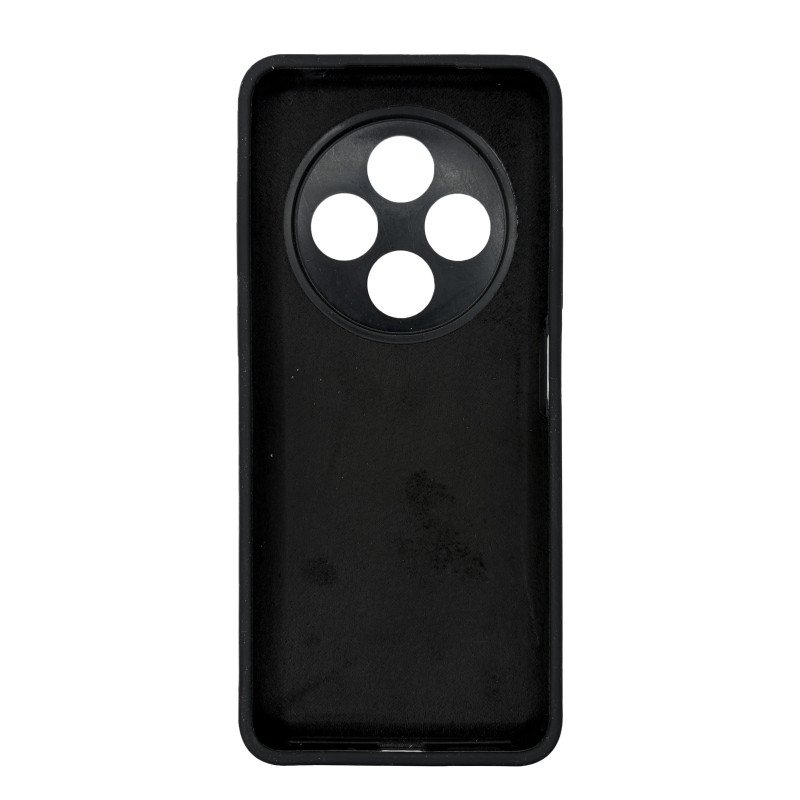 Чехол накладка Silicone Cover Soft Touch ЗК Xiaomi Redmi 14C / Poco C75 Черный