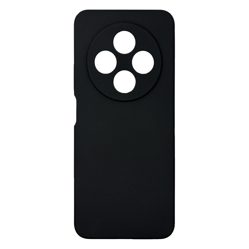 Чехол накладка Silicone Cover Soft Touch ЗК Xiaomi Redmi 14C / Poco C75 Черный