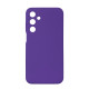 Чехол накладка Silicone Cover Soft Touch ЗК Samsung M35 5G Ультрафиолет