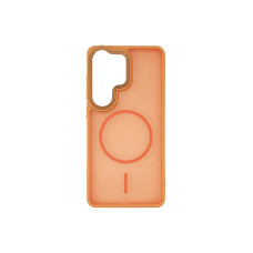 Чохол накладка Matte Corrugated Camera with MagSafe Samsung S26 Ultra Помаранчевий