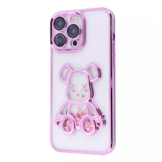 Чехол накладка Shining Bear Case iPhone 15 Pro Max Rose Gold