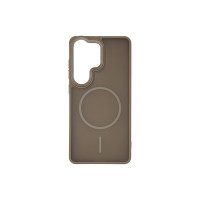 Чехол накладка Matte Corrugated Camera with MagSafe Samsung S26 Ultra Коричневый