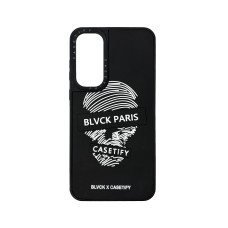 Чехол накладка CaseTify Brand Samsung A35 BLVCK PARIS