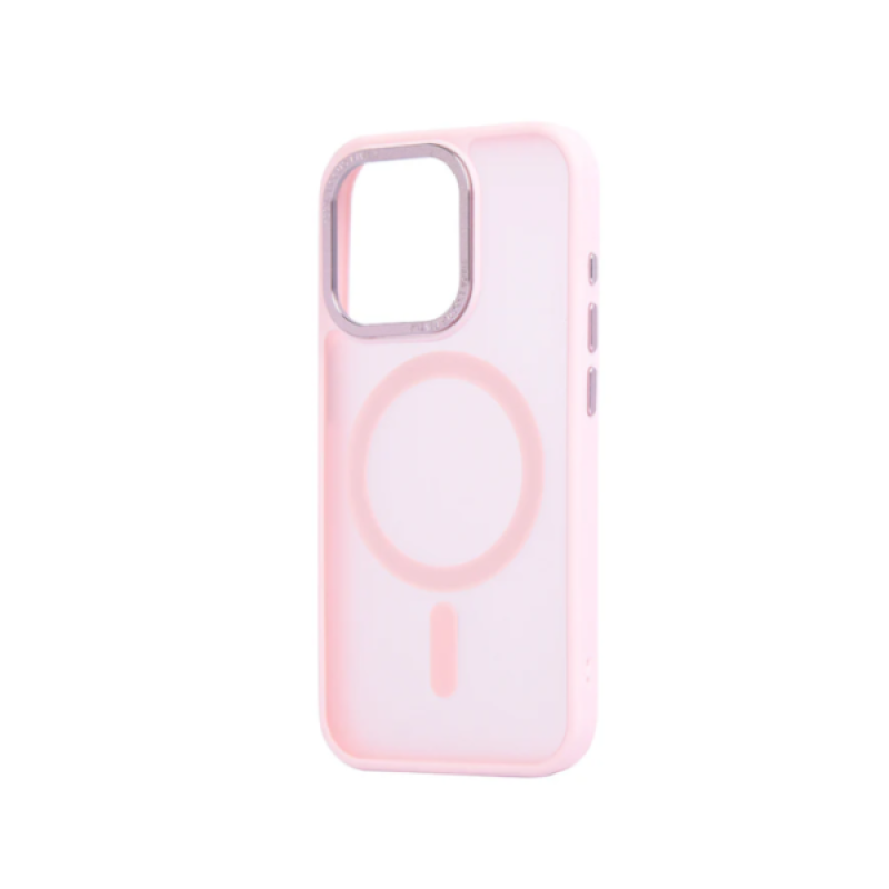 Чохол OC Matte With MagSafe iPhone 14 Pro Pink