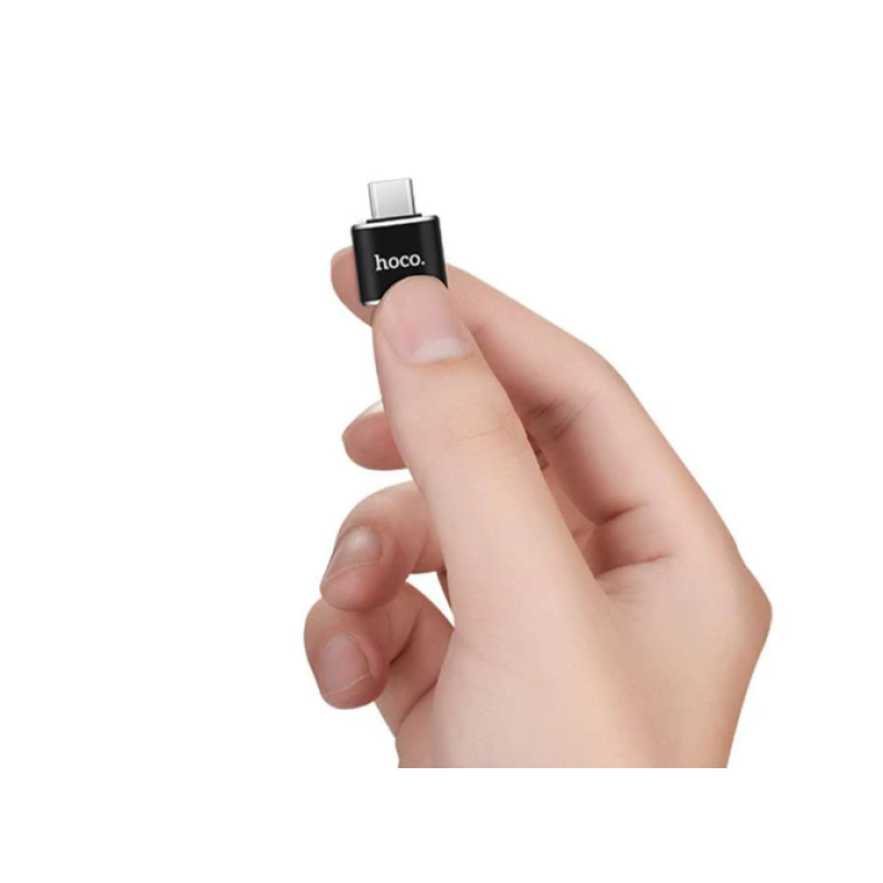 Перехідник адаптер USB-A to USB-C Hoco UA5