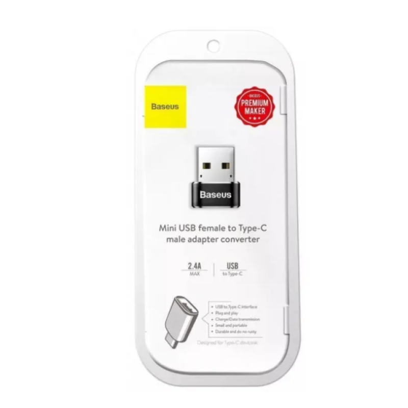 Перехідник адаптер USB-C to USB-A Baseus (CAAOTG-01)
