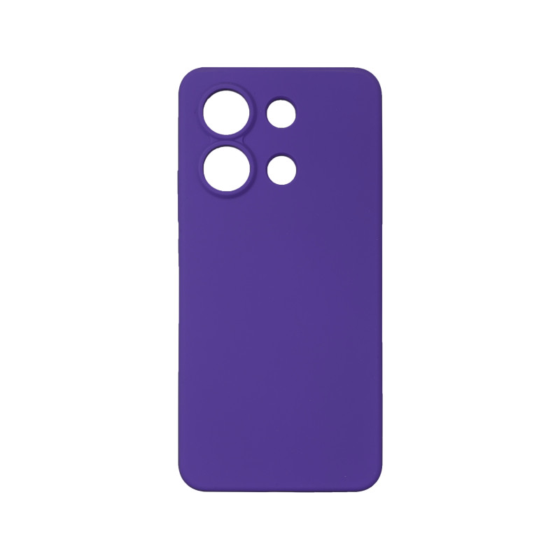 Чохол накладка Silicone Cover Soft Touch ЗК Xiaomi Redmi Note 13 4G Ультрафіолет