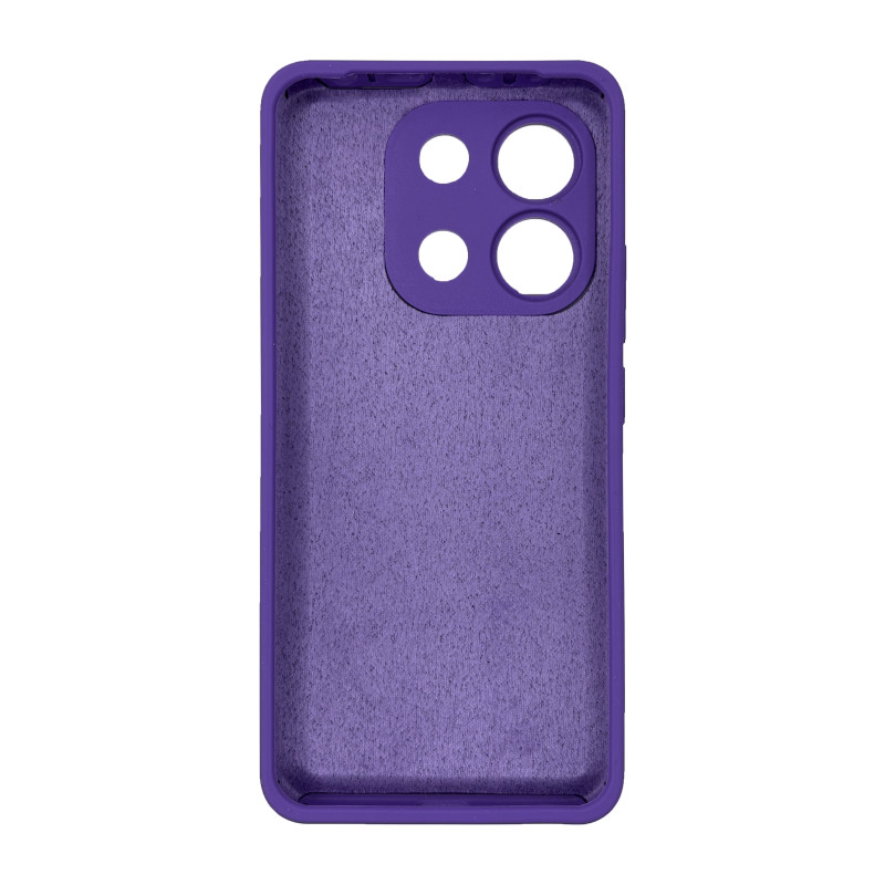 Чохол накладка Silicone Cover Soft Touch ЗК Xiaomi Redmi Note 13 4G Ультрафіолет