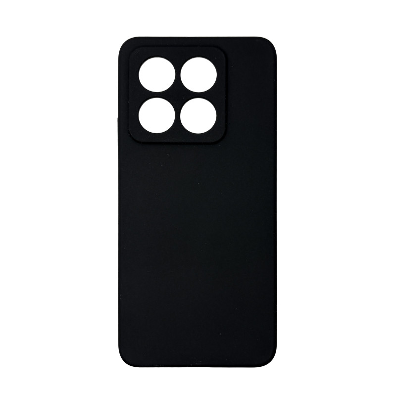 Чохол накладка Silicone Cover Soft Touch ЗК Xiaomi 14T Чорний
