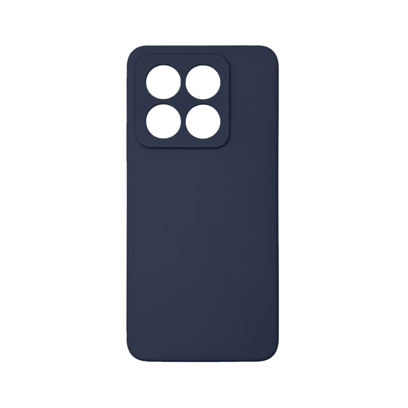 Чохол накладка Silicone Cover Soft Touch ЗК Xiaomi 14T Темно-синій