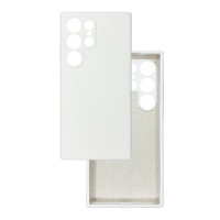 Чохол накладка Silicone Cover Soft Touch ЗК Samsung S24 Ultra Білий