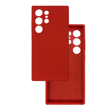 Чохол накладка Silicone Cover Soft Touch ЗК Samsung S24 Ultra Червоний