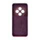 Чехол накладка Silicone Cover Soft Touch ЗК Xiaomi Redmi 14C / Poco C75 Бордовый