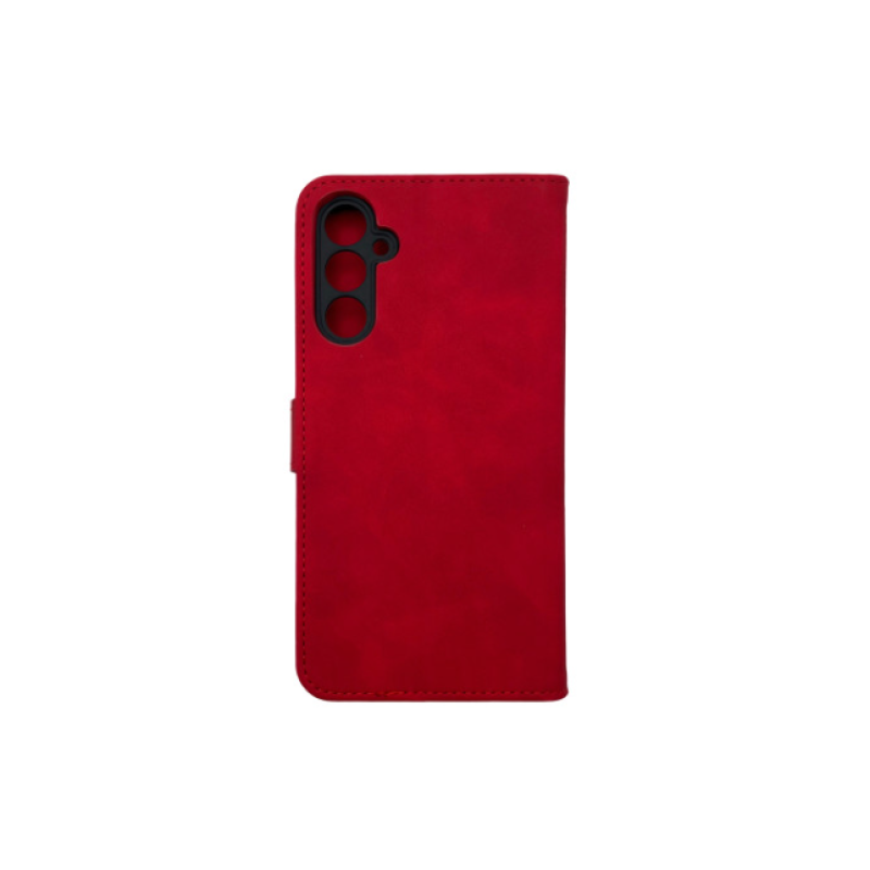 Чехол книжка Stylish Slot Matte Samsung A35 Красный