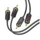 Кабель 2RCA to 2RCA Hoco UPA29 1.5m Audio Cable