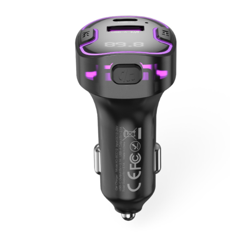 FM Модулятор XO-BCC12 Intelligent 3.1A