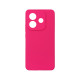 Чохол накладка Silicone Cover Soft Touch ЗК Xiaomi Redmi Note 14 5G Фуксія