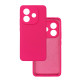 Чохол накладка Silicone Cover Soft Touch ЗК Xiaomi Redmi Note 14 5G Фуксія