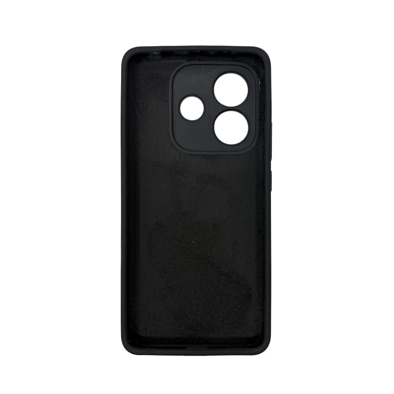 Чохол накладка Silicone Cover Soft Touch ЗК Xiaomi Redmi Note 14 5G Чорний