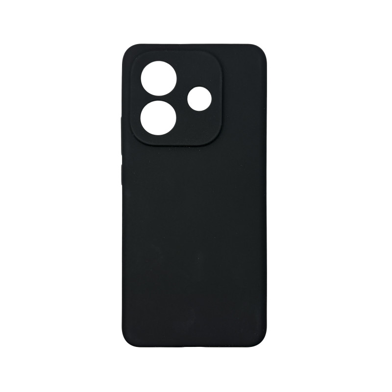 Чохол накладка Silicone Cover Soft Touch ЗК Xiaomi Redmi Note 14 5G Чорний