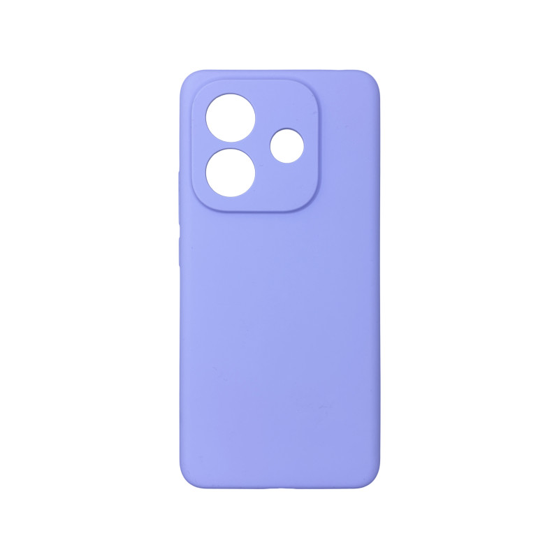 Чохол накладка Silicone Cover Soft Touch ЗК Xiaomi Redmi Note 14 5G Лаванда