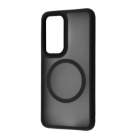 Чехол накладка Matte Insane Case With MagSafe Samsung S23 Black