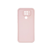 Чехол накладка Shock Sides Xiaomi Redmi Note 9 Розовый