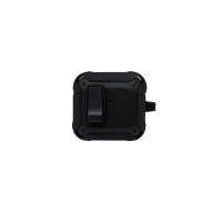 Чохол футляр для навушників AirPods 4 Armor Lock Black