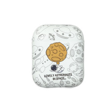 Чехол футляр для наушников AirPods 1/2 Lovely Austronauts White