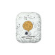 Чохол футляр для навушників AirPods 1/2 Lovely Austronauts White