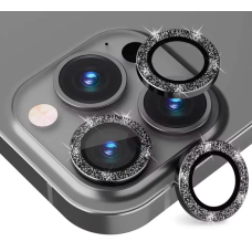 Защитное стекло для камеры iPhone 15 Pro / 15 Pro Max Shining Black