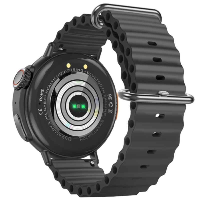 Смарт часы (Smart Watch) Hoco Y18 с поддержкой видеозвонков Black