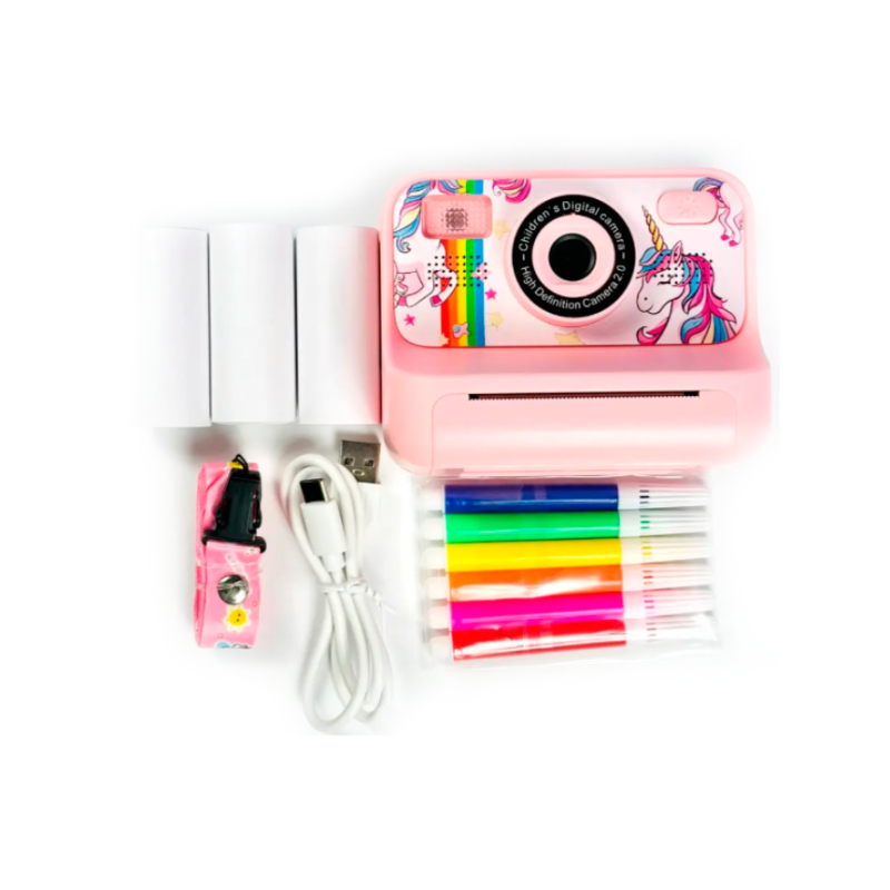 Дитяча фотокамера Polaroid з функцією друку та фронтальною камерою Violet