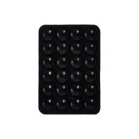 Держатель-присоска для мобильного телефона Sticker Side Silicone Black