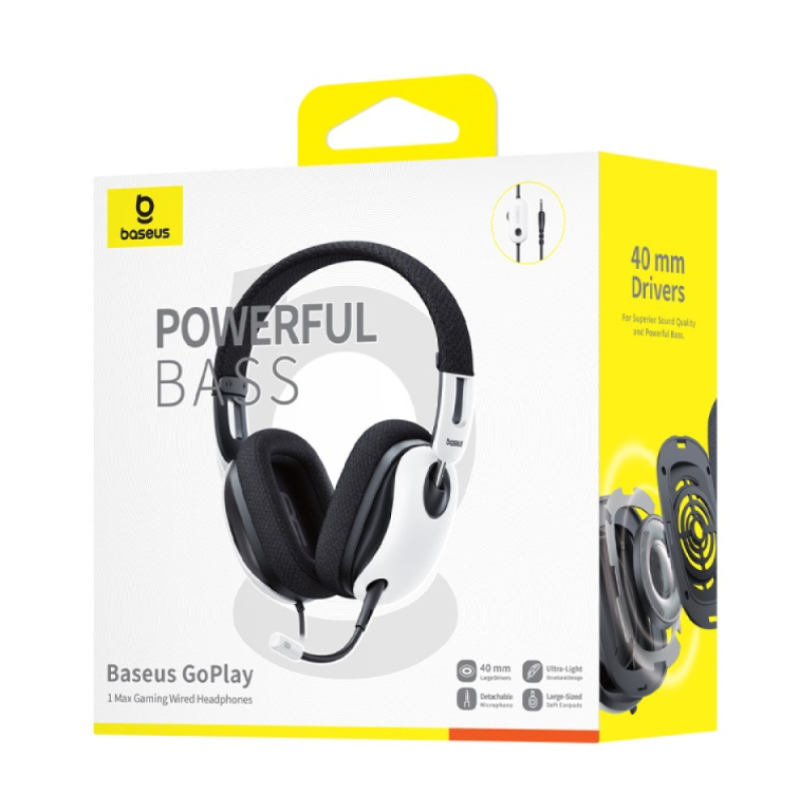 Навушники ігрові Baseus GoPlay 1 Max Gaming дротові 3.5mm (A00181002213-00)