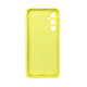 Чохол накладка Silicone Cover Soft Touch ЗК Samsung A16 Жовтий