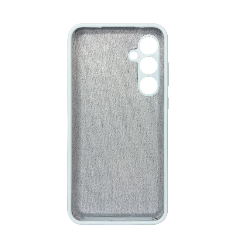 Чохол накладка Silicone Cover Soft Touch ЗК Samsung A55 Світло-блакитний
