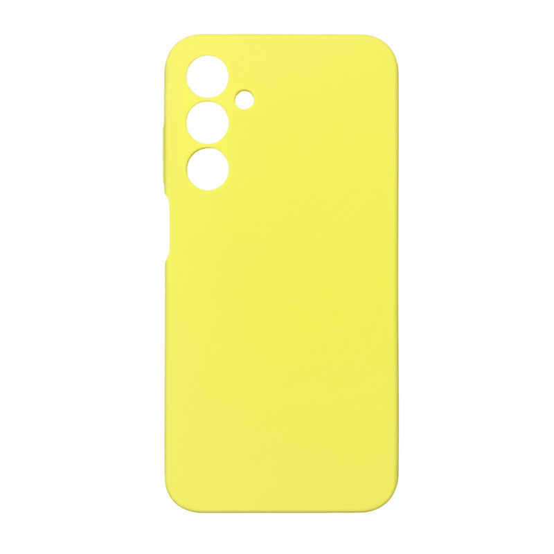Чохол накладка Silicone Cover Soft Touch ЗК Samsung A25 Жовтий