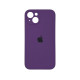 Чехол Silicone Case Camera Protective iPhone 13 Фиолетовый (Grape)