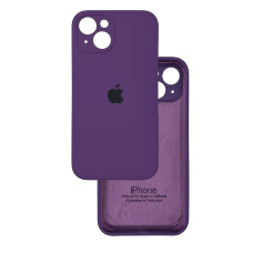 Чехол Silicone Case Camera Protective iPhone 13 Фиолетовый (Grape)