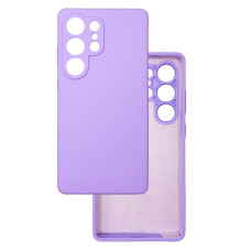 Чохол накладка Silicone Cover Soft Touch ЗК Samsung S25 Ultra Лаванда
