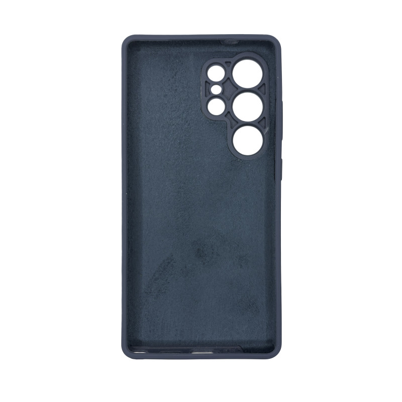 Чохол накладка Silicone Cover Soft Touch ЗК Samsung S25 Ultra Темно-синій