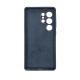 Чохол накладка Silicone Cover Soft Touch ЗК Samsung S25 Ultra Темно-синій