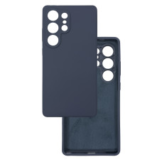 Чохол накладка Silicone Cover Soft Touch ЗК Samsung S25 Ultra Темно-синій
